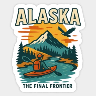 Alaska – The Final Frontier Sticker